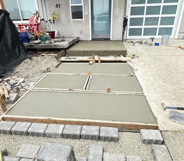 Concrete Patio - Before